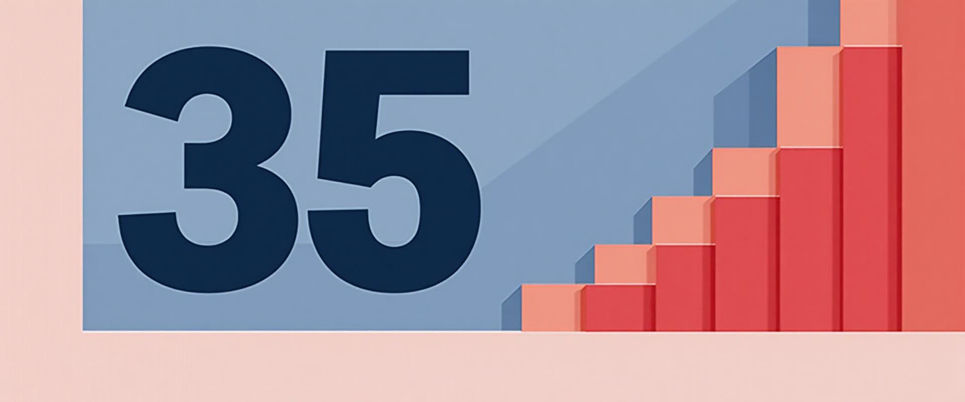 IT Pain Points - The weight of 35 operational pain points illustrated with bold typography