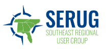 SERUG (Southeast Regional User Group) logo - JD Edwards user community event host